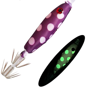 Japon Matériel PVC Squid Jig Bois Crevettes Leurre De Pêche Dur Appâts pour UKISUTTE - Product Image 1