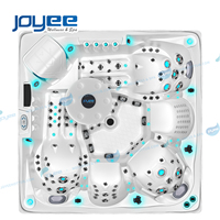 JOYEE Vente chaude Jacuzzi de luxe Spa extérieur OEM Meilleur fournisseur chinois Jacuzzis de jardin Moderne Top-vente Bain à remous