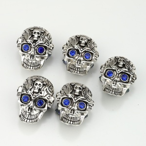 Skull Clay Drill Ball Straight Hole Beads <b>Diy</b> Mobile Phone Chain Key Chain <b>Bag</b> <b>Accessories</b> <b>Diy</b> Bracelet Loose Beads - Product Image 5