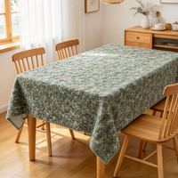 Nappe rectangulaire luxueuse en tissu bouclé texturé, couverture de table décorative, taille personnalisée pour la salle à manger, les banquets et la décoration de mariage