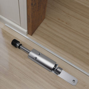 من المصنع مباشرة تلسكوبي محملة بنابض من الفضة مع الحفاظ على أسفل الباب الثقيلة سدادة معبأة في علب كرتون - Product Image 3