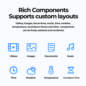 Sử dụng thương mại Wall Mount kỹ thuật số biển 50 65 inch 4K Ultra HD quảng cáo kỹ thuật số màn hình - Product Image 5