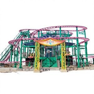 Emocionante, Entusiasmante, Alergante, Vibrante, Deslumbrante, Lleno de Acción, Montaña Rusa Giratoria, Parque de Atracciones con Certificación CE - Product Image 1