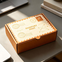 Boîte d'expédition personnalisée pour petits articles cosmétiques avec logo personnalisé, boîte en carton ondulé de taille personnalisée pour produits de beauté