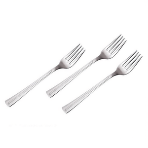 Juego de tenedores de mesa 3 piezas Inox (19,2cm) ELITE Cromo brillante CVLX30C3 - Product Image 2