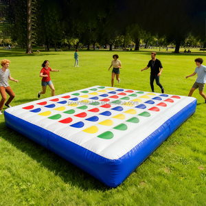 <span class=keywords><strong>Jeu</strong></span> interactif géant gonflable Twister, aire de jeux pour enfants, <span class=keywords><strong>parc</strong></span> <span class=keywords><strong>d</strong></span>'attractions commercial, jeux de team building - Product Image 2