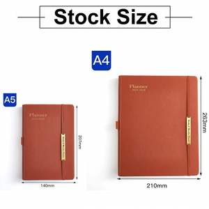 New High Quality Schedule Journal Custom Diary Printing Logo Brand Note <b>Book</b> Pu Hard Cover <b>Planner</b> Notebook - Product Image 5