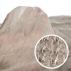 Tissu en maille transparente en fibre d'argent de protection contre les ondes radiofréquences/EMF/EMI/RF, doublure de poids moyen, <span class=keywords><strong>moustiquaire</strong></span>, maille argentée enduite, auvent de lit - Product Image 3