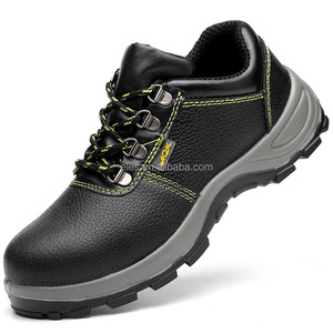 Zapatos de seguridad resistentes al aceite resistentes al desgaste antigolpes con cabeza de acero zapatos de electricista zapatos aislados - Product Image 1