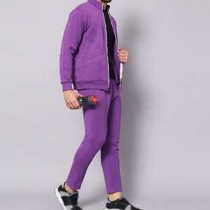 Customized Logo <b>Men</b> Tracksuits Latest Design Cotton Polyester Windproof and Breathable for Winter Sports - Product Image 5