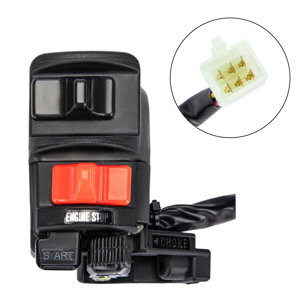 Новый левый переключатель на руль 46091-1462 для Kawasaki Bayou 300 400 KLF300 KLF400 ATV