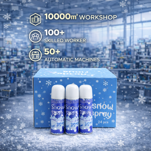 Spray Neve in Schiuma di Alta Qualità per Decorazioni Natalizie e Feste - Offerta Imperdibile - Product Image 1
