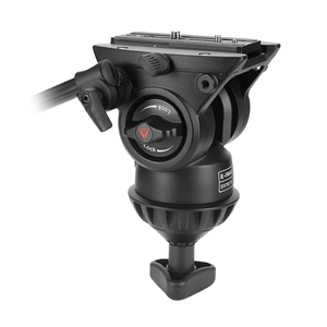 Kit de trépied vidéo professionnel en aluminium à deux étages <span class=keywords><strong>E</strong></span>-<span class=keywords><strong>IMAGE</strong></span> EK780 PLUS avec une charge utile maximale de 6 kg/13,2 lb et une tête fluide de 100 mm - Product Image 5