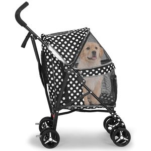 Carrito Plegable para Perros de 4 Ruedas, Personalizado, para Perros Grandes, Medianos y Pequeños, Carrito de Viaje Plegable para Mascotas - Product Image 2