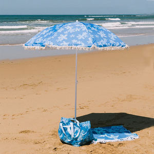 Commercio all'ingrosso 180CM portatile Boho giardino parasole con frangia UV50 + protezione parasole nappe ombrellone spiaggia <span class=keywords><strong>per</strong></span> balcone all'aperto - Product Image 6