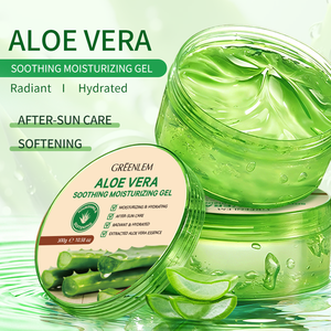 Gel de <span class=keywords><strong>Aloe</strong></span> <span class=keywords><strong>Vera</strong></span> Calmante Antiarrugas y Aclarante 99% Puro y <span class=keywords><strong>Natural</strong></span> de Marca Blanca <span class=keywords><strong>para</strong></span> <span class=keywords><strong>Piel</strong></span> Seca del Rostro - Product Image 1