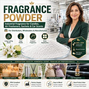 Polvo Aromatizante Premium para Plásticos Interiores de Automóviles, Piezas de Tablero y Componentes Moldeados por Inyección - Product Image 1