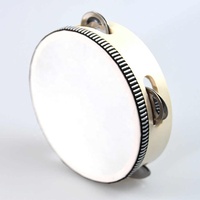 Children Tambourine Percussion Drum Hand Drums Double Sided Kindergarten