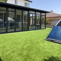 Gazon artificiel Xiangcheng XC-C-002, tapis de gazon synthétique extérieur en PP 35 mm, vert, écologique, haute simulation, pour clôture et football