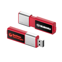 Clé USB UP195 Slide 2026 Nouvelle 8 Go/16 Go USB 3.0 avec logo LED multicolore