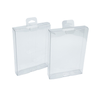 Kundenspezifische Logo-PVC-Verpackungsbox Transparenter Kunststoff-Hersteller für T-Shirts Unterwäsche Umweltfreundliche Acetat-Box mit Recycling-Materialien
