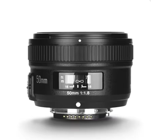Lente principal estándar YONGNUO YN50mm F1.8 para cámara <span class=keywords><strong>Nikon</strong></span> F Mount D7200 <span class=keywords><strong>D90</strong></span> D750 D610 DSLR - Product Image 2