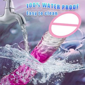 Yanse Crystal Gode Sex Produkte Riesiger Riemen auf Dildos Starke Saugkraft Erotische Muschi Weiches Gelee Penis Realistische Dildos Für Frauen - Product Image 5