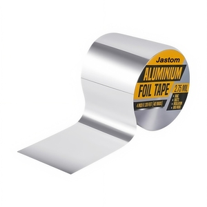 Nastro in Tessuto di Fibra di Vetro Rivestito con Logo Personalizzato 0,2mm Materiali Ausiliari Riflettenti in Foglio di Alluminio Taglio a Caldo per Imballaggio - Product Image 2