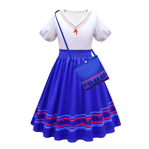 # QZ-MD111 Disfraz de Encanto para Niñas de 3 a 12 Años, Vestido de Fiesta, Cosplay Infantil - Product Image 6