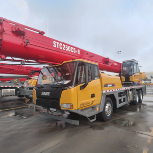 מנוף נייד הידראולי חדש דגם Sany STC250C-8 בעל כושר הרמה של 25 טון עם מנוע ממותג מוביל לבנייה למכירה - Product Image 5