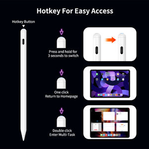 Stylet Actif OEM avec Chargement sans Fil, Rejet de la Paume, Fonction d'Inclinaison, Écran Tactile Capacitif pour Tablette, pour Ipad <span class=keywords><strong>Apple</strong></span> <span class=keywords><strong>Pencil</strong></span> - Product Image 2