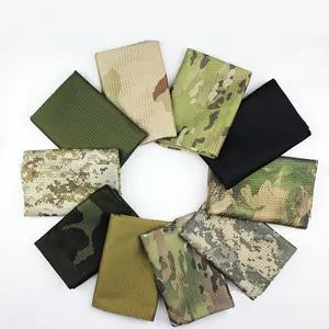 Camouflage Netting Camo Scarf, Camo Netting Veil Desert Mesh Scarves for Outdoor Sports