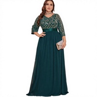 Robe de soirée glamour pour femmes, robe longue élégante pour bal, mariage, fête