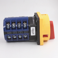 Otary-interruptor universal de LW26-32 y 380V para motor, interruptor de leva de 3P para adelante y marcha atrás, 32A