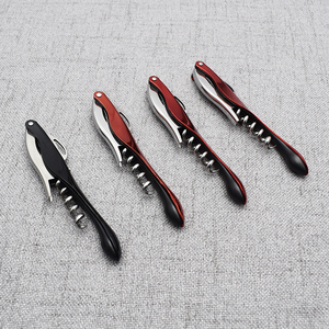 Chất lượng cao bền 420 thép không gỉ rượu vang corkscrew Opener với thiết kế độc đáo biểu tượng tùy chỉnh Hộp quà tặng rượu vang công cụ - Product Image 1