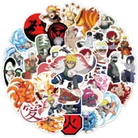 100Pcs/lot Naruto Stickers Classic Japan Anime Sticker Cartoon for