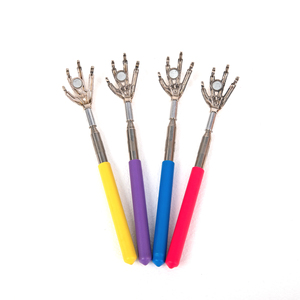 Extensível telescópico de aço inoxidável, prático, acessório de massagem e arranhões, de aço inoxidável - Product Image 2