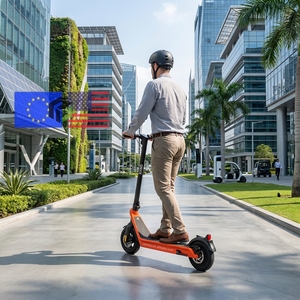 Scooter Eléctrico de Dos Ruedas para Adultos, Directo de Fábrica, 100 km de Autonomía, Estilo Urbano, Motor sin Escobillas, Plegable, Digital - Product Image 1