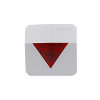 Luz Estroboscópica LED de Indicación Remota para Alarma Contra Incendios Convencional SL-05T, Destello Rojo, Color Blanco, Policarbonato, 24VDC, 2 Años de Garantía