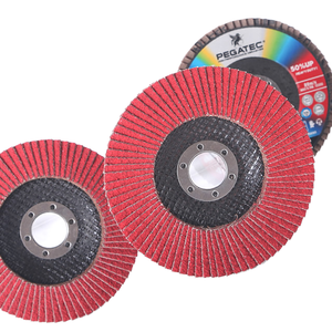 Disques à lamelles en oxyde d'aluminium <span class=keywords><strong>SATC</strong></span>, stock local aux États-Unis, lot de 20, 4,5x7/8 po, grains 40/60/80/120, pour meuleuse, livraison gratuite aux États-Unis - Product Image 2