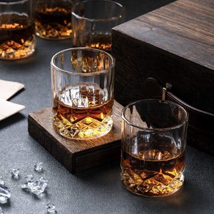 Bicchieri vecchio stile per bere rocce bicchieri di cristallo Whisky Cocktail Cognac Vodka Gin <span class=keywords><strong>Tequila</strong></span> per gli uomini delle donne - Product Image 6