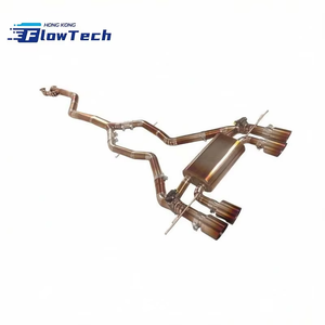 Sistema de Escape Catback con Válvulas de Titanio de Calidad Premium FlowTech, Tubo Central de Igual Longitud, Acabado Pulido Espejo para G87 M2 - Product Image 1