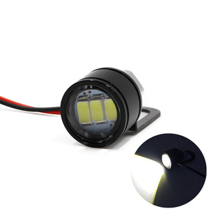 Luz de espejo retrovisor modificada para motocicleta, foco LED ojo de águila, luz estroboscópica, luz de espejo de 3 luces, luz antiniebla, luz diurna - Product Image 2