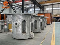 Four de fusion à induction électrique en métal industriel, modèle en acier, four de coulée, four de fusion, prix de vente
