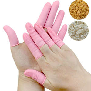 Fairtech Groothandel Industriële Veiligheid Latex Gladde Verdikte Antistatische Duurzame Antislip Stofvrije ESD Vingerbeschermers - Product Image 1