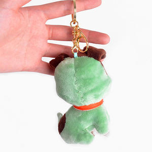 China fabricante superior barato diferentes colores 12cm llavero de felpa perros y <span class=keywords><strong>cachorros</strong></span> para la <span class=keywords><strong>venta</strong></span> - Product Image 2