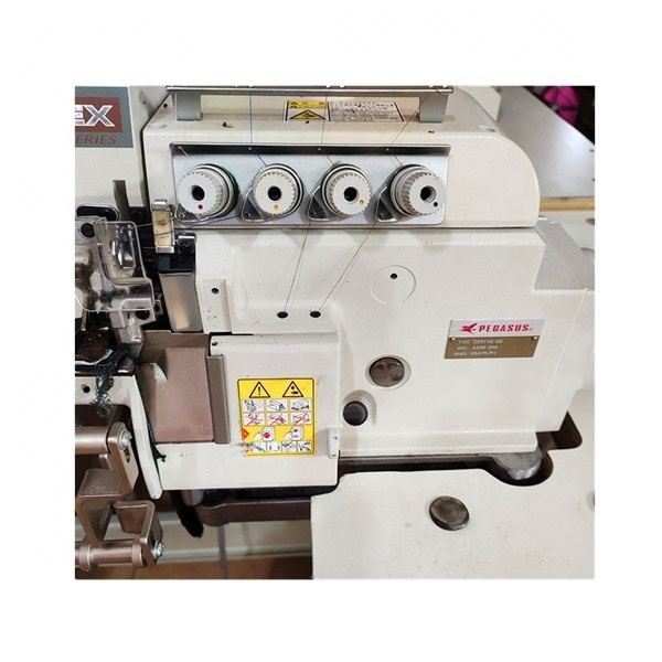 Original Used Pegasus EX5114 Computer Direct Drive Four-thread Overlock Sewing Machine