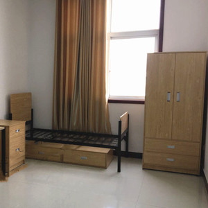 Factory Sales Metal Single <b>Bed</b> <b>Frame</b> Sheet Wrought Iron <b>Bed</b> Steel Single <b>Beds</b> for Construction Site Worker Staff Dormitory - Product Image 3
