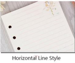 Estilo de línea horizontal
