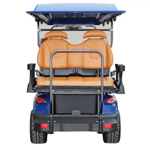 <b>72V</b> Lithium <b>Battery</b> 4KW/5KW/7KW AC Motor 4 Wheels Front Disc 6 Passengers Lifted Golf Cart for Sale 6 Person Seater 4+2 Passenge - Product Image 3